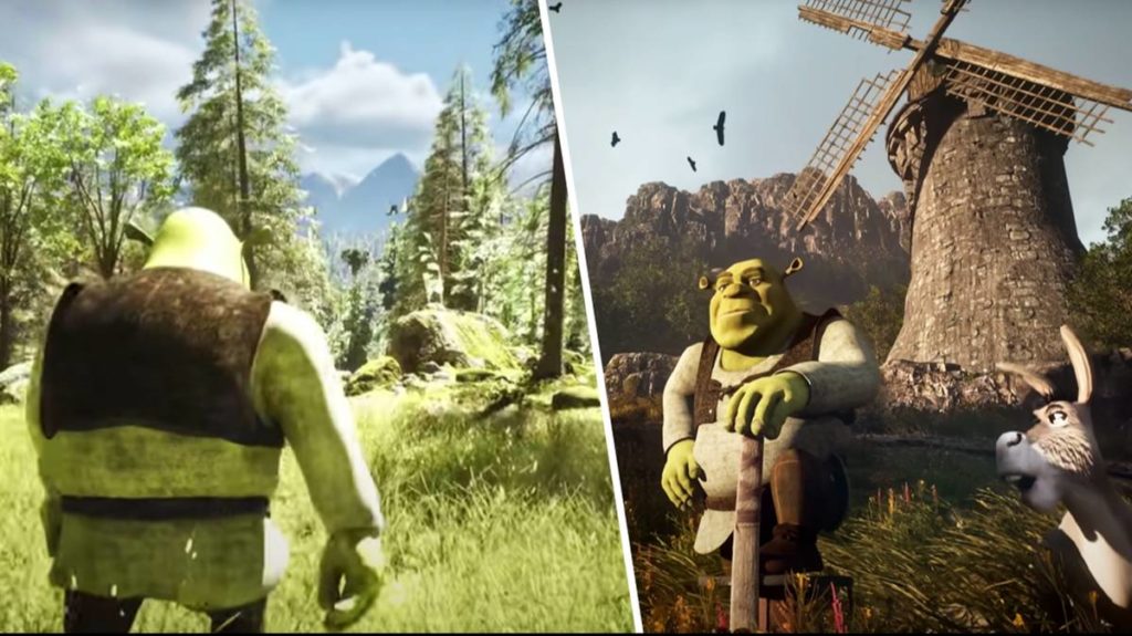 Ce RPG en monde ouvert Shrek Unreal Engine 5 est tout ce que j'ai toujours voulu