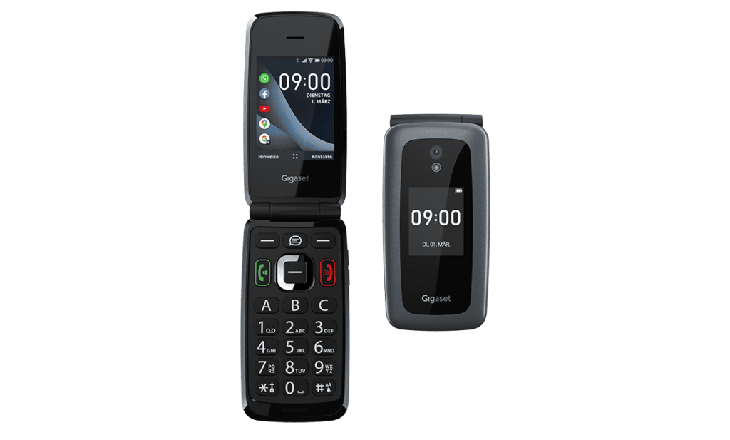 Gigaset présente le téléphone à clapet 4G GSM GL7