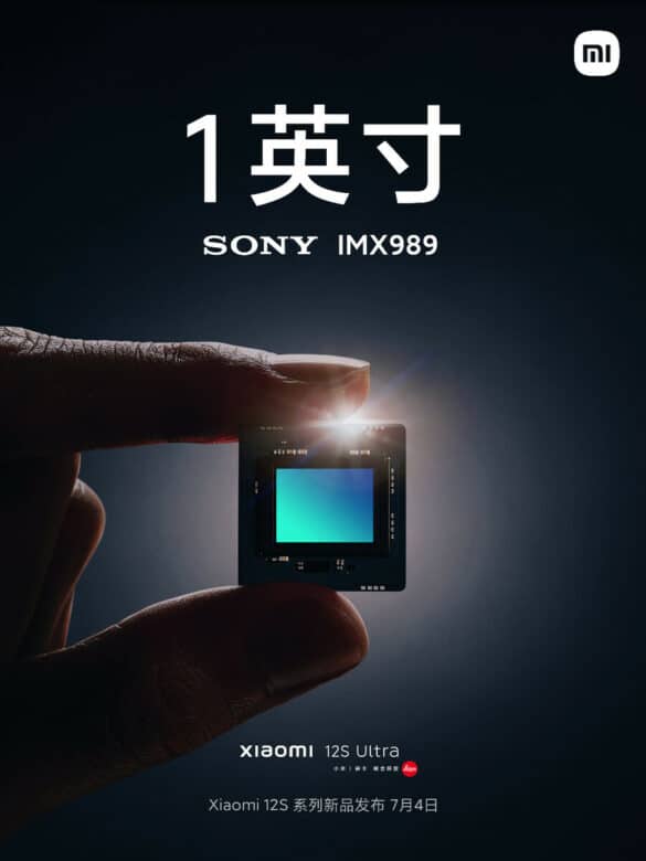 Xiaomi 12S Ultra avec Sony IMX989
