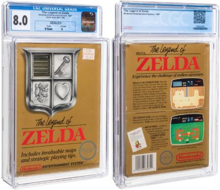 Another extremely rare copy of Zelda is heading to auction, and it could break records