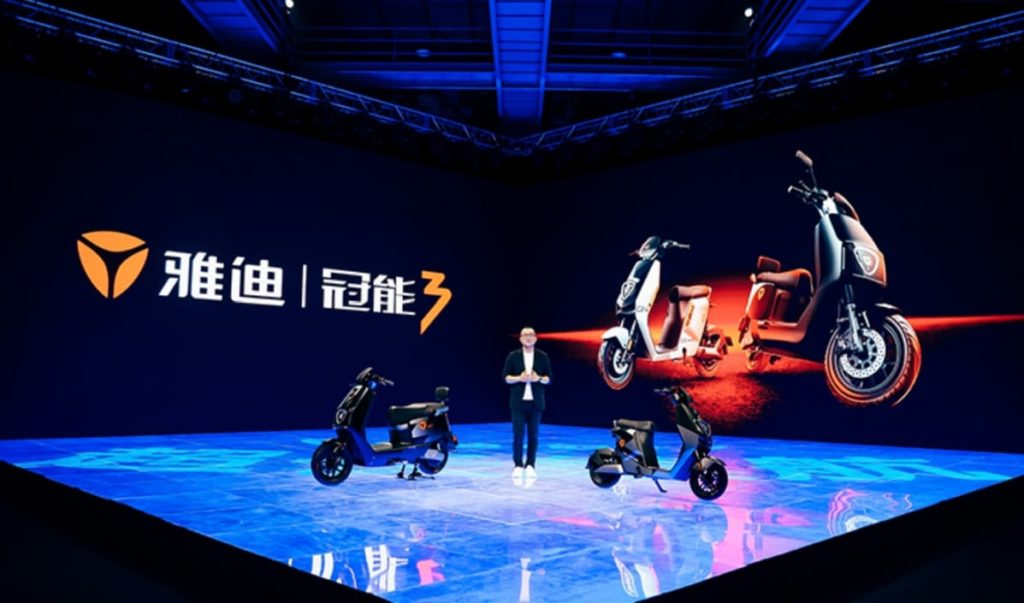 Yadea Guanneng 3 : un scooter électrique doté d'une batterie longue durée révolutionnaire