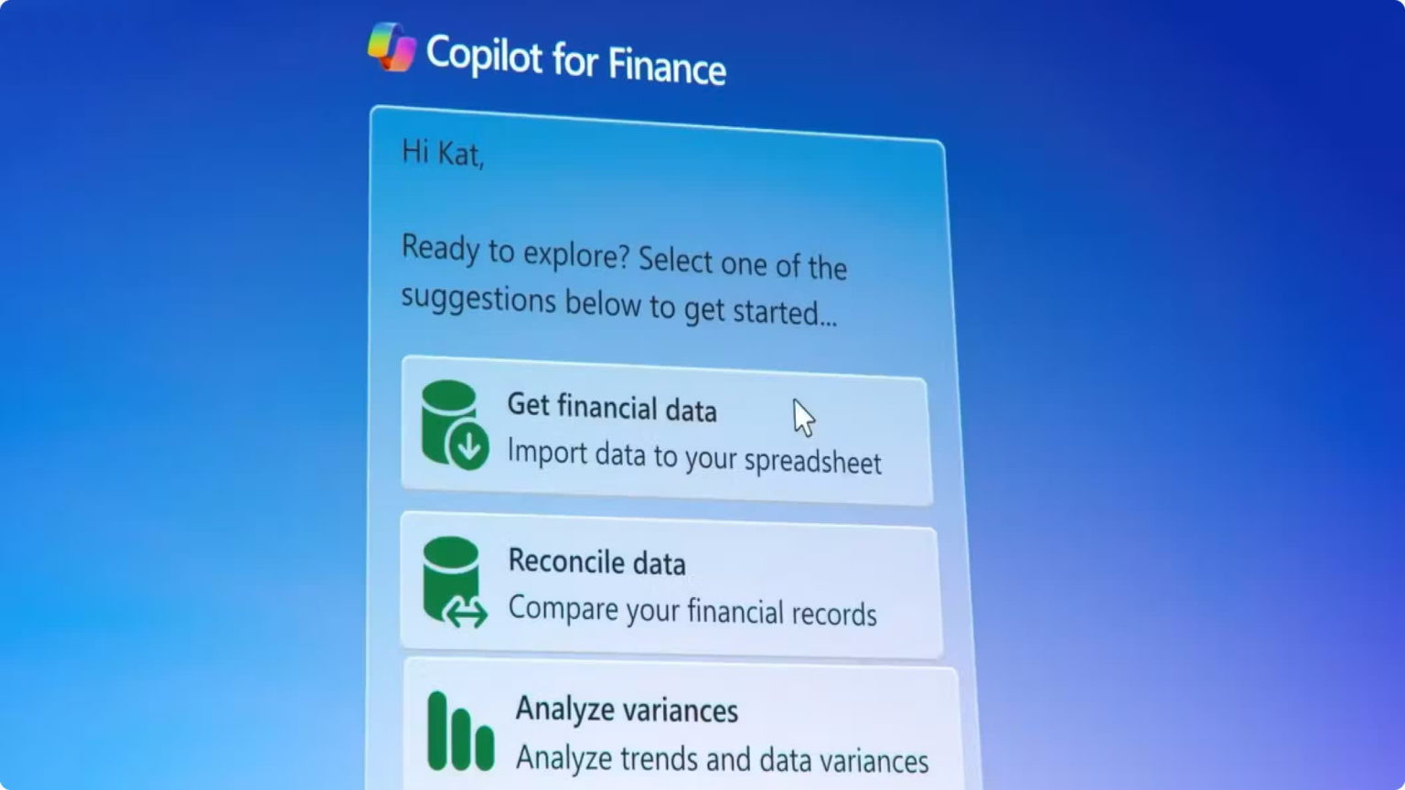 Microsoft wants to supercharge financial applications with Copilot for Finance