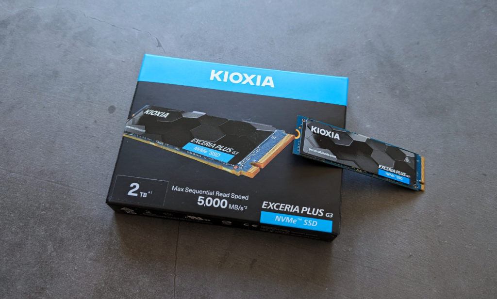 Test du Kioxia Exceria Plus G3 – SSD grand public bon et abordable