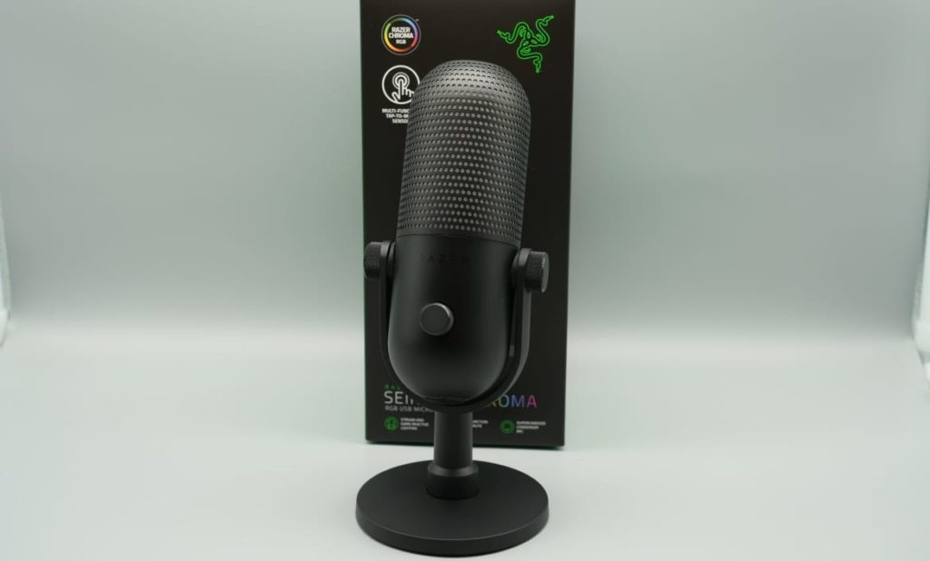 Test du Razer Seiren V3 Chroma : microphone au bon son avec éclairage RVB