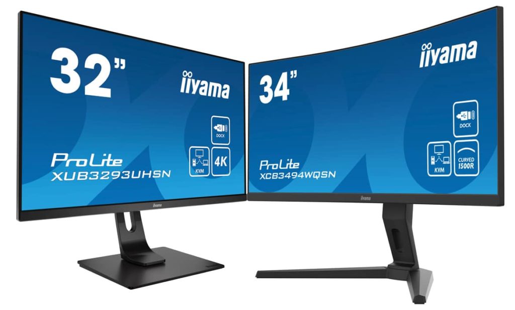 iiyama PROLITE XUB3293UHSN-B1 und XCB3494WQSN-B1