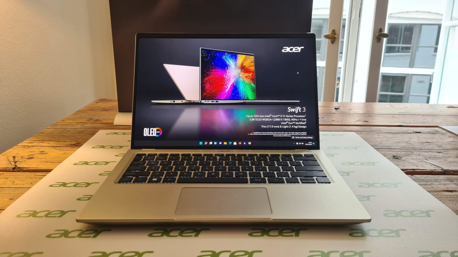 Acer présente Swift 3 OLED, Spin 5 et Spin 3