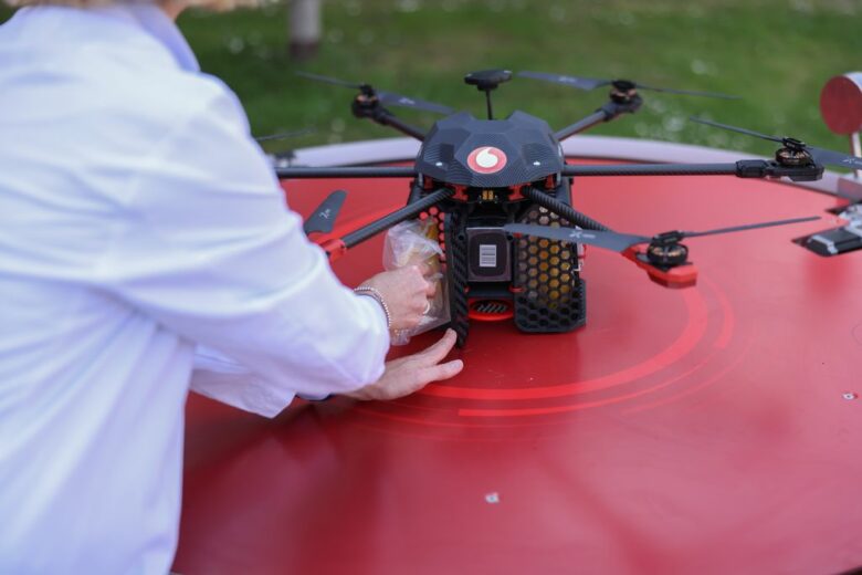 Drone Vodafone 5G+