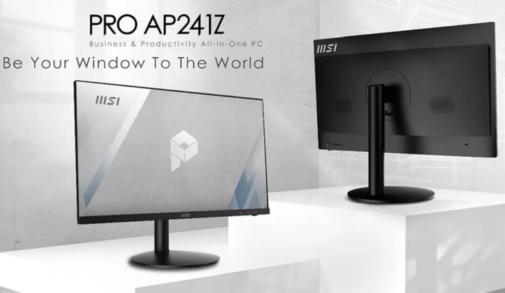 MSI PRO AP241Z 5M : nouveau PC tout-en-un début mai