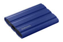 Samsung T7 Bouclier Bleu