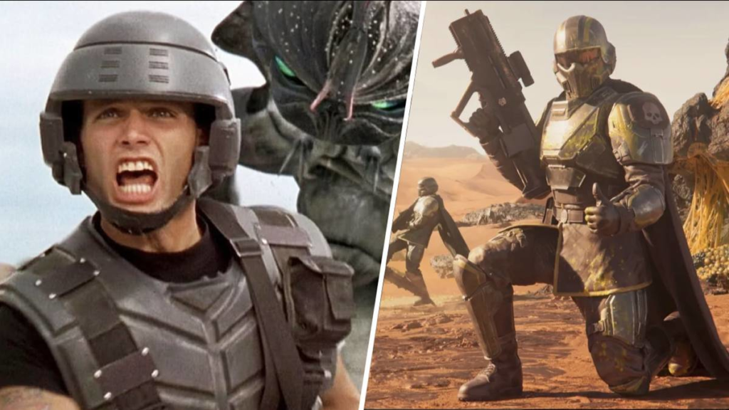 La star de Starship Troopers, Casper Van Dien, veut apparaître dans Helldivers 2