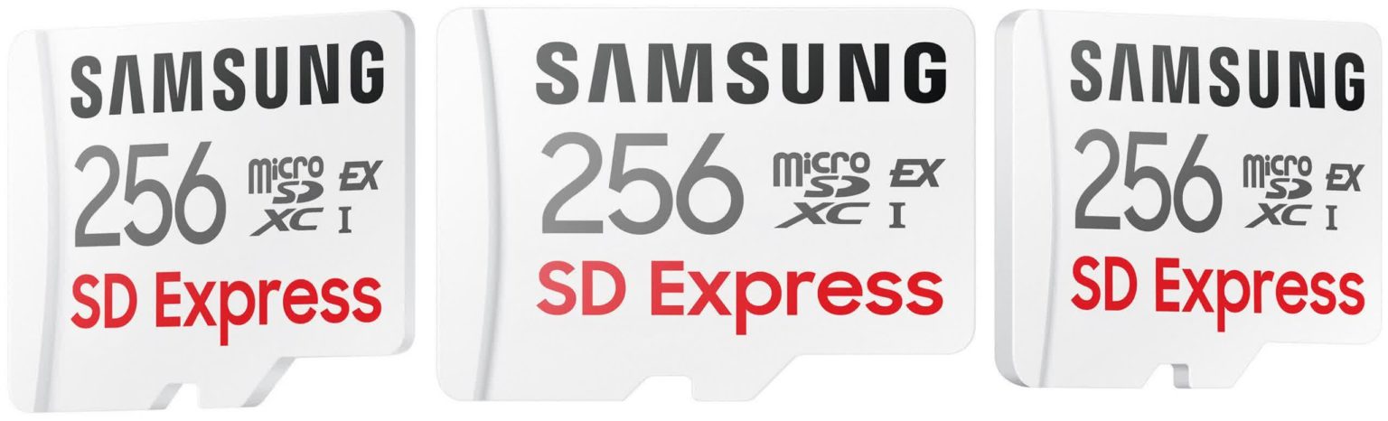 Samsung unveils SD Express microSD cards reaching 800MB/s