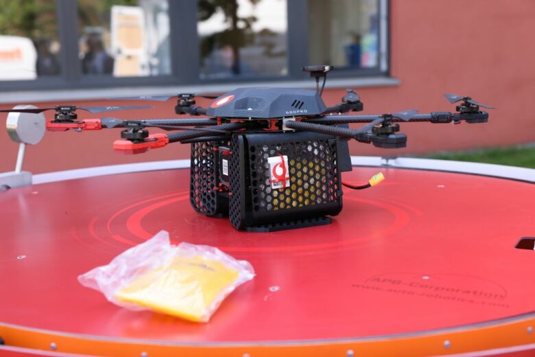 Drone Vodafone 5G 