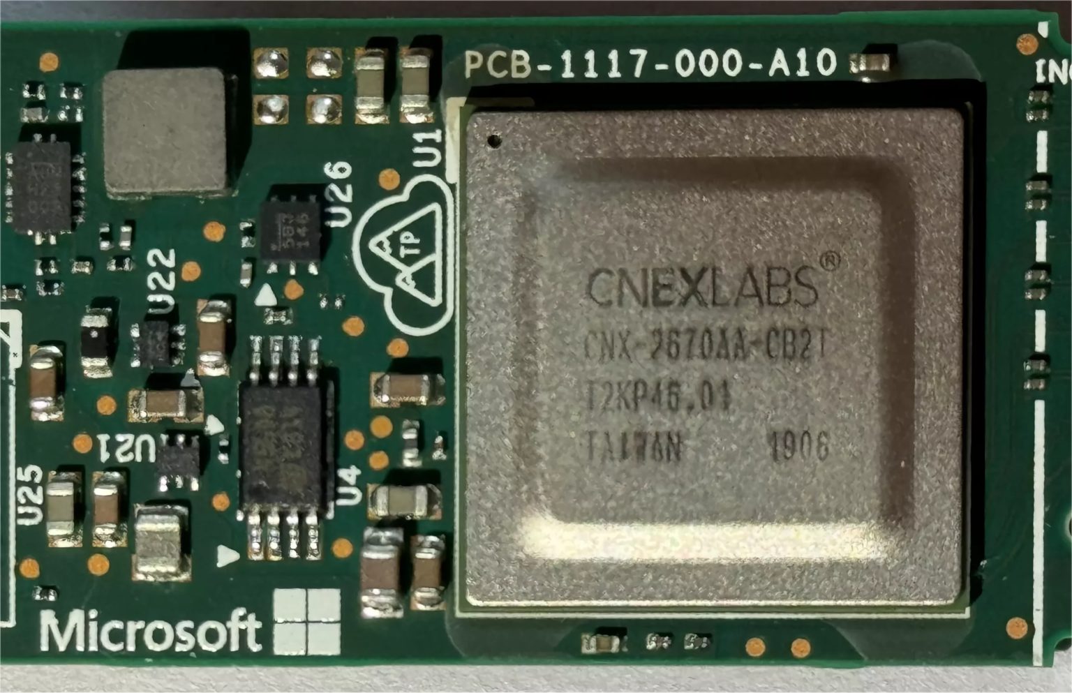 Microsoft Z1000 SSD engineering sample highlights enterprise collaboration with CNEX Labs