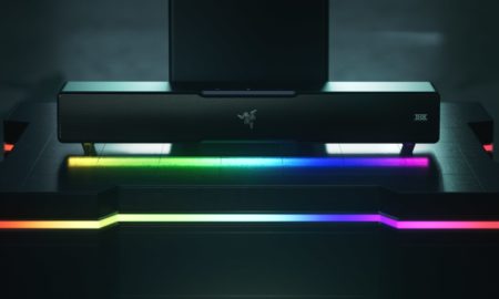 Razer Leviathan V2 : barre de son gaming avec THX Spatial Audio et éclairage RGB
