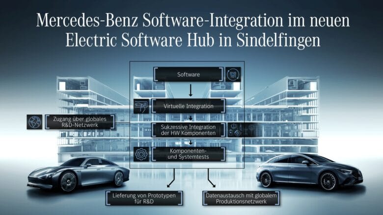 Centre de logiciels électriques Mercedes-Benz