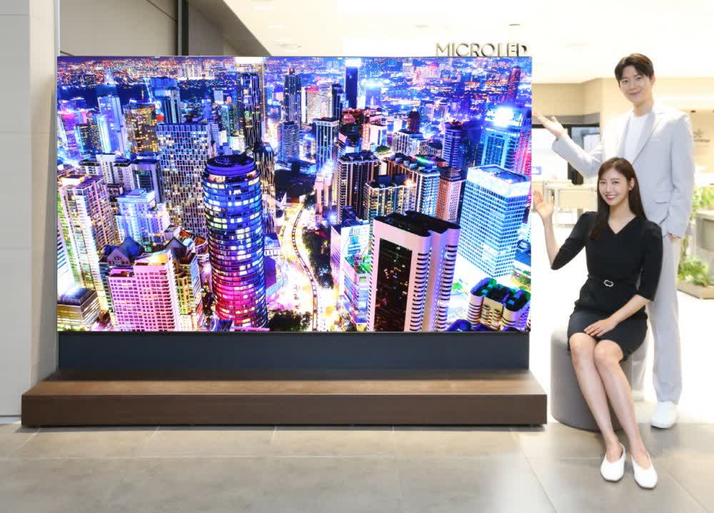 Samsung lance téléviseur Micro pouces cher acheteurs reçoivent gratuit