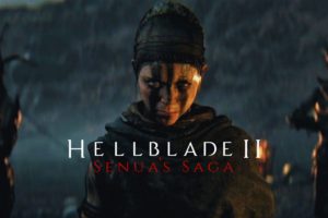 Senua de Hellblade II avec un regard intense