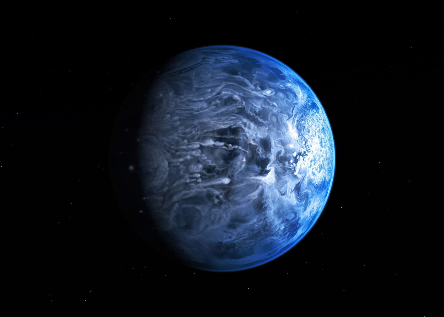 Jupiter-like exoplanet endures molten glass showers and rotten egg odor