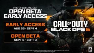 Call of Duty: Black Ops 6 beta begins August 30 on all platforms