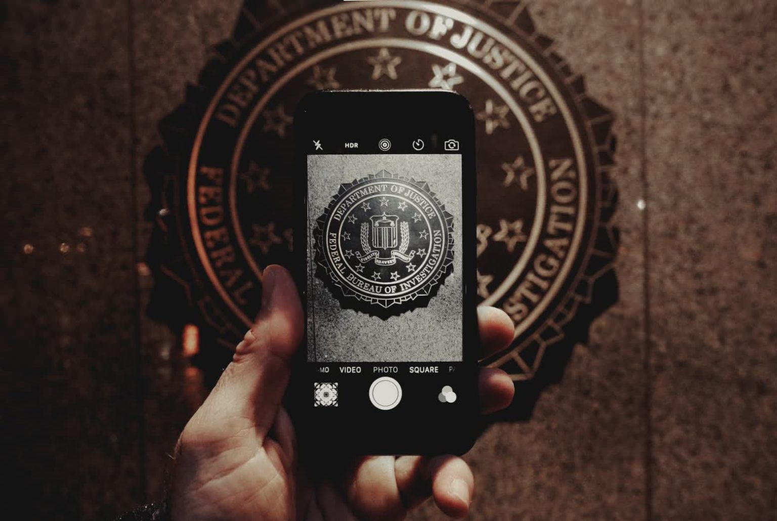 The FBI unlocks the phone of Trump