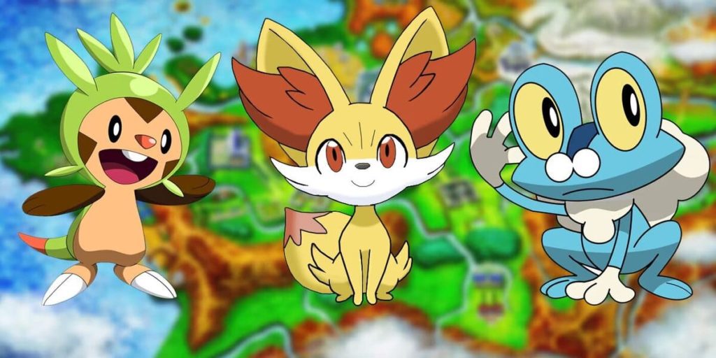 Génération 6 (Chespin, Fennekin & Froakie)