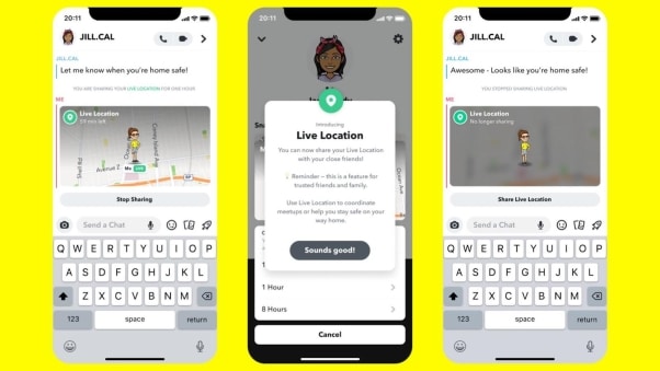 Snapchat : une nouvelle fonctionnalité devrait garantir un retour à la maison en toute sécurité