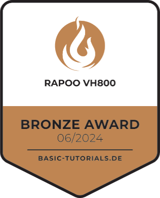 Essai Rapoo VH800 : Médaille de Bronze