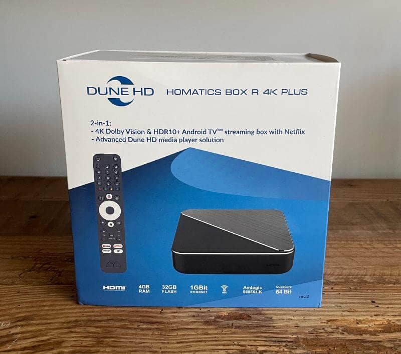 Test du Dune HD Homatics Box R 4K Plus1 Dune HD Homatics Box R 4K Plus - Améliorez votre expérience multimédia à domicile sans vous ruiner