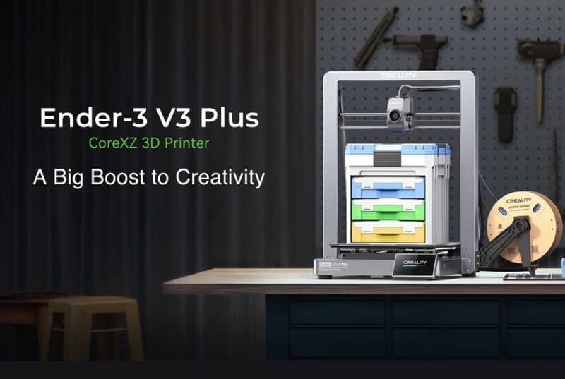 Creality lance la vente de l'Ender-3 V3 Plus : un CoreXZ plus grand pour des performances sans précédent