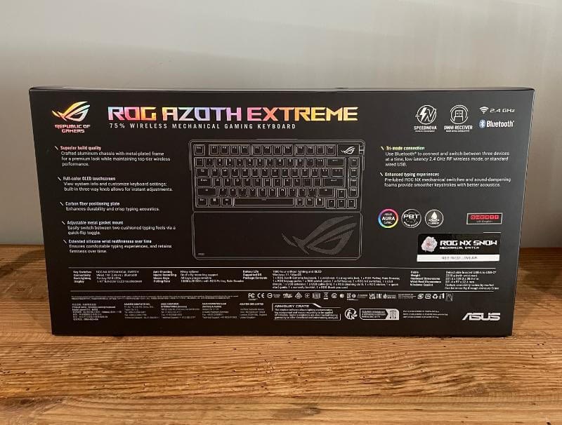 asaus rog azoth extreme review2 ASUS ROG Azoth Extreme Review - Niveau supérieur et performances optimales