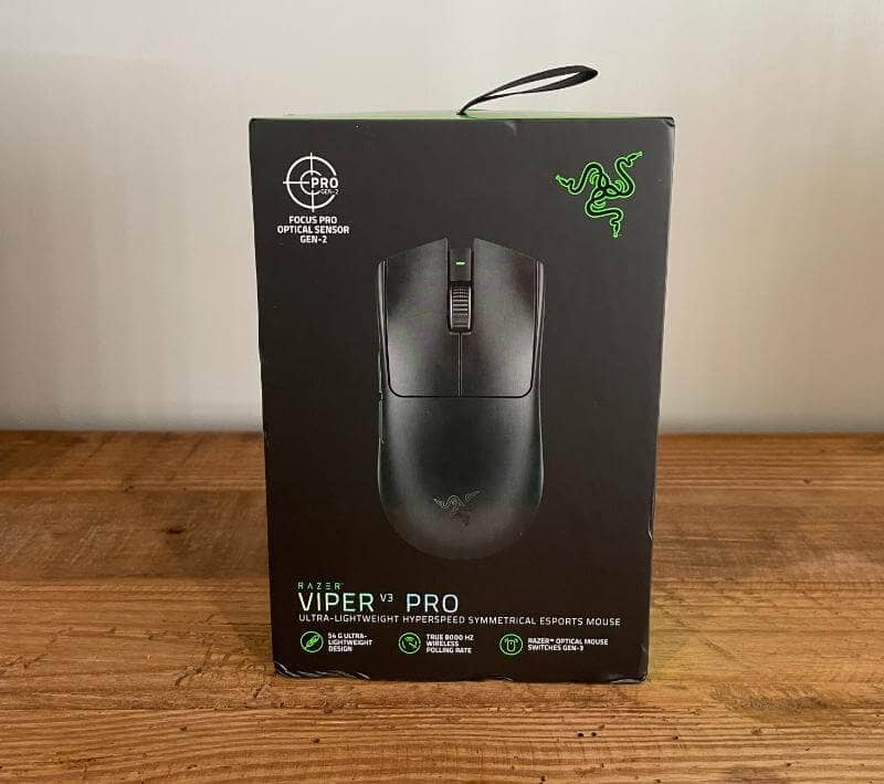 Test de la Razer Viper V3 Pro1 Test de la Razer Viper V3 Pro - La meilleure souris de jeu légère