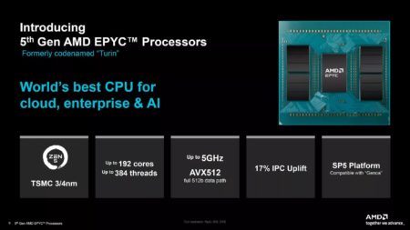 AMD Epyc 9005 Turin processors launch with up to 192 Zen 5c cores