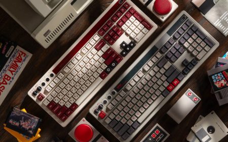 8BitDo introduces full-size retro mechanical keyboard variants