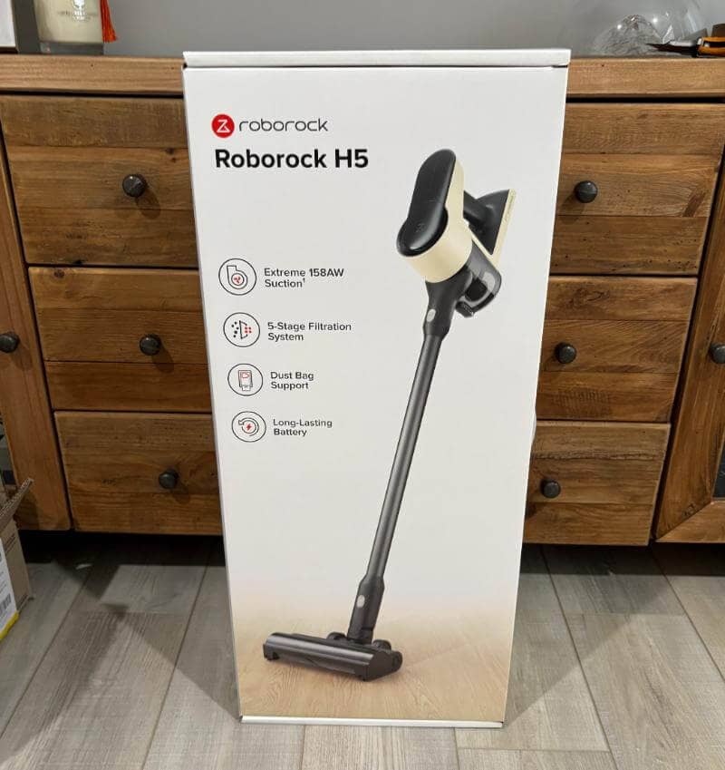 Roborock H5 Review1 Examen de l'aspirateur-balai Roborock H5 : léger, polyvalent et puissant, nettoyage simplifié