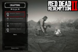 Craft dans Red Dead Redemption 2, où le faire et comment ça marche