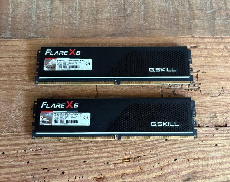 Gskill Flare X5 Review6 G.Skill Flare X5 DDR5 6000 REVUE - Performances à grande vitesse avec une conception minimaliste