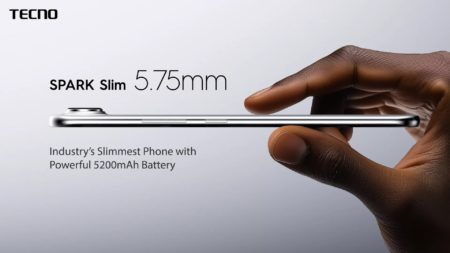 Tecno Spark Slim concept phone is less than 6 millimeters thick